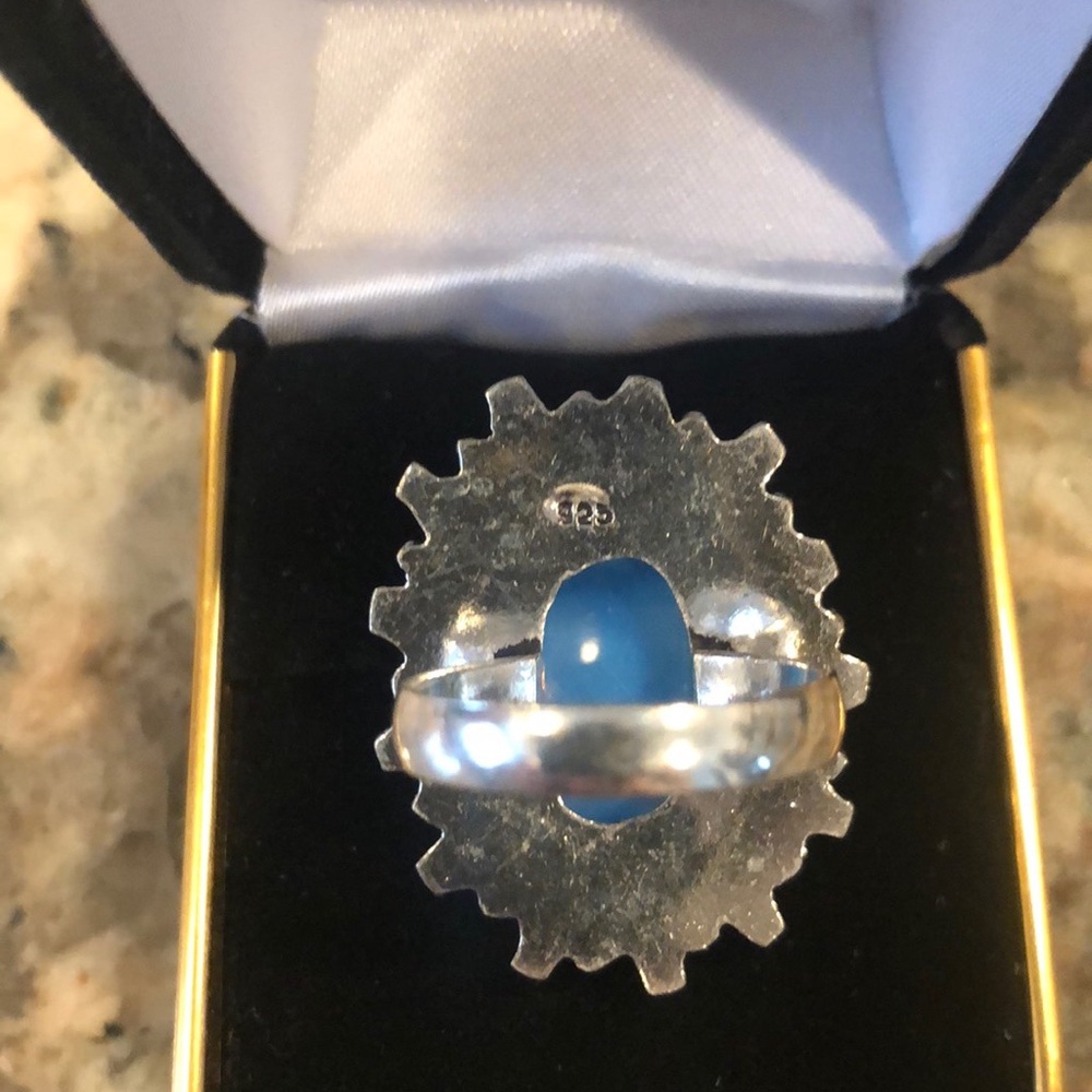Silver Opal Ring - image 3